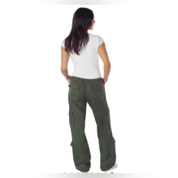 ROTHCO Women’s Vintage look paratrooper fatigue pants. - Picture 3 of 12
